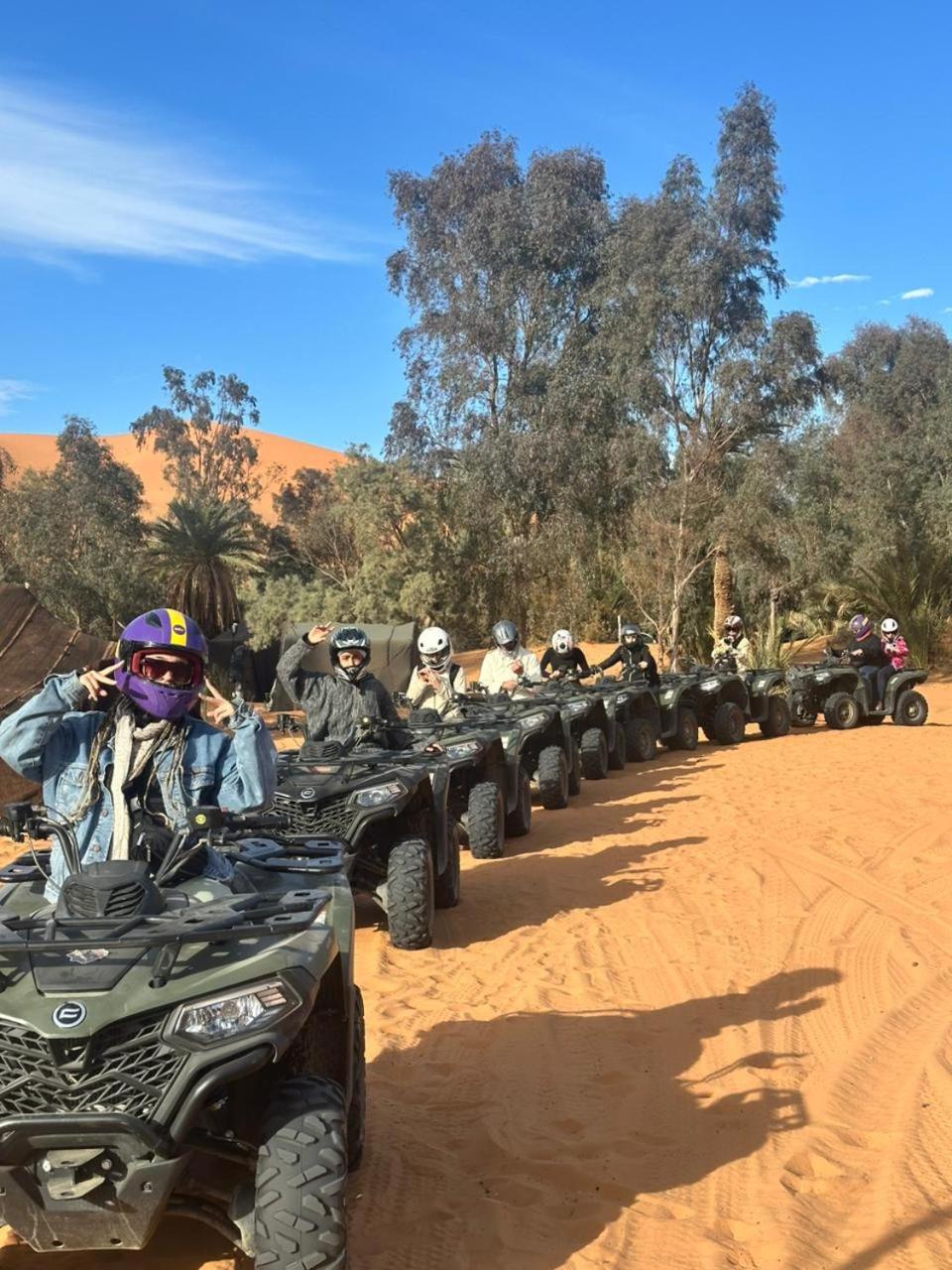 Accommodation Le Touareg เมอร์ซูกา ภายนอก รูปภาพ